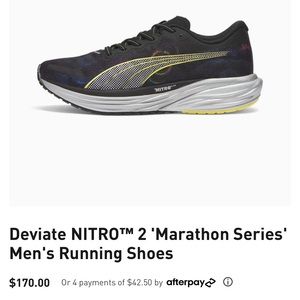Puma Deviate Nitro 2 Marathon Series size 11.5 (Barely Worn)